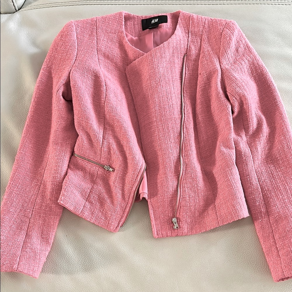 H&M Powder Pink Women's Jacket size 2